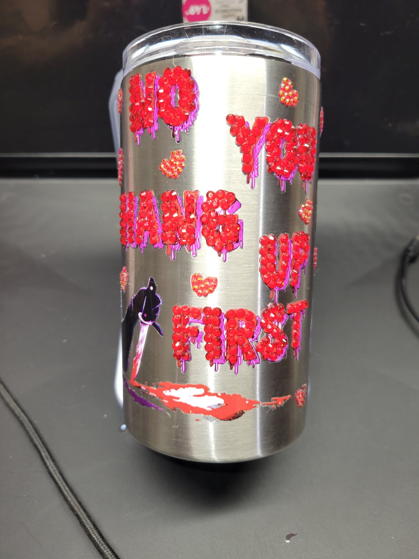 14 oz shorty ghost face tumbler