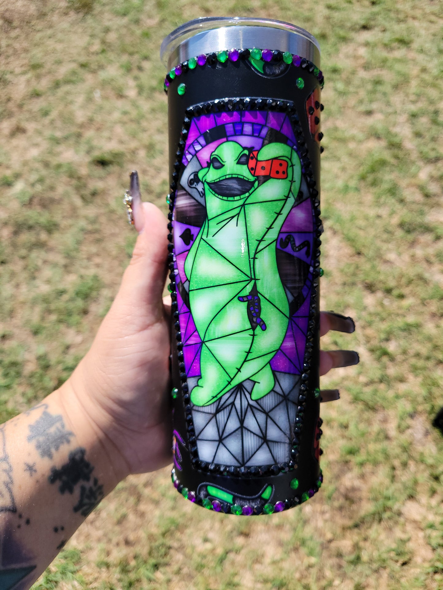 Stained glass Oogie 20 oz tumbler