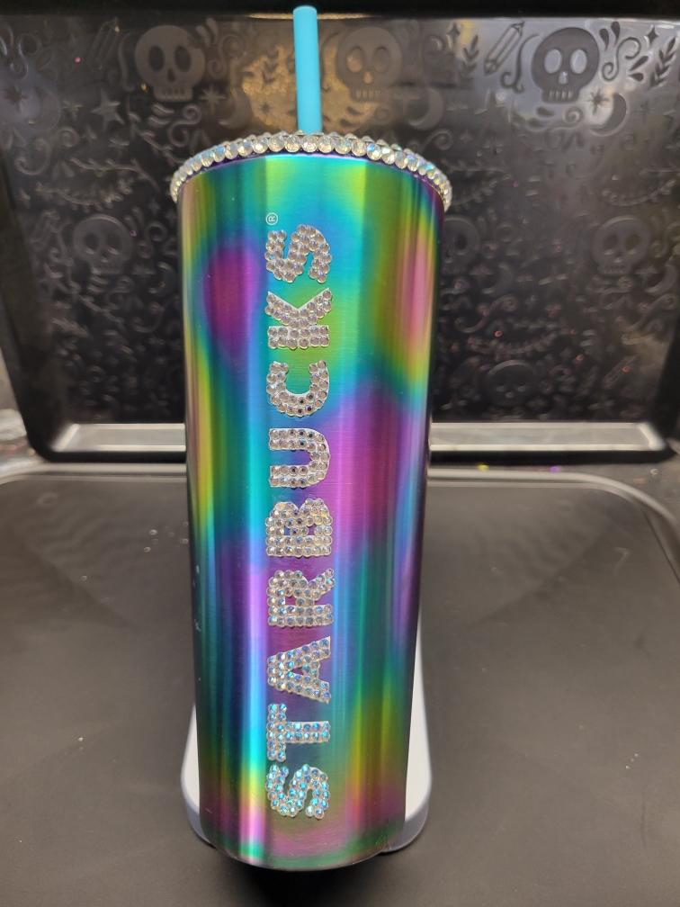 Custom Starbucks Oil Slick Tumbler