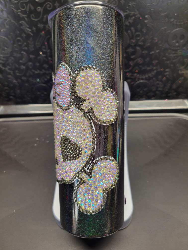 20oz Cute Skull with Bow Tumbler