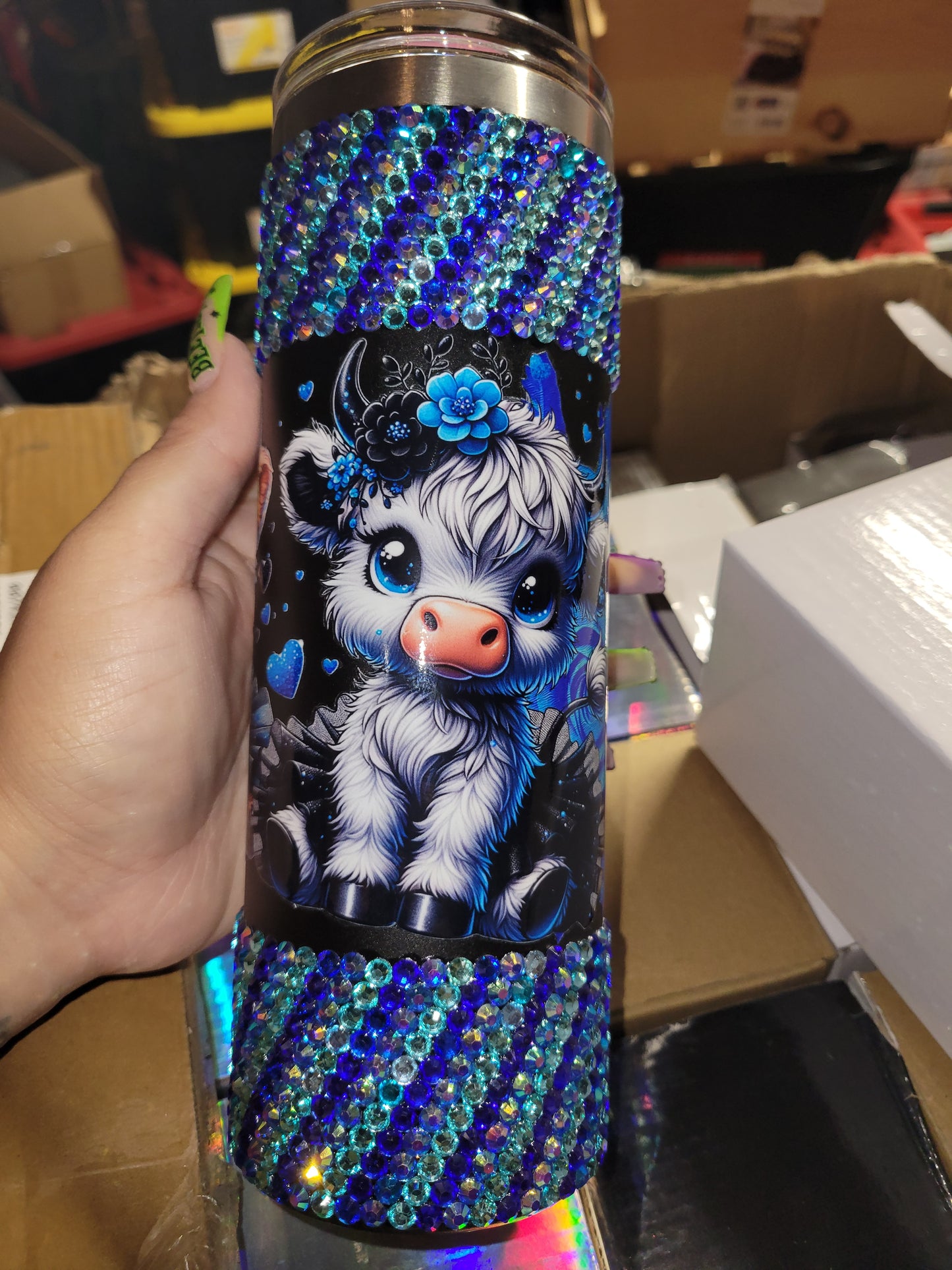 Blue Cow 20oz Tumbler