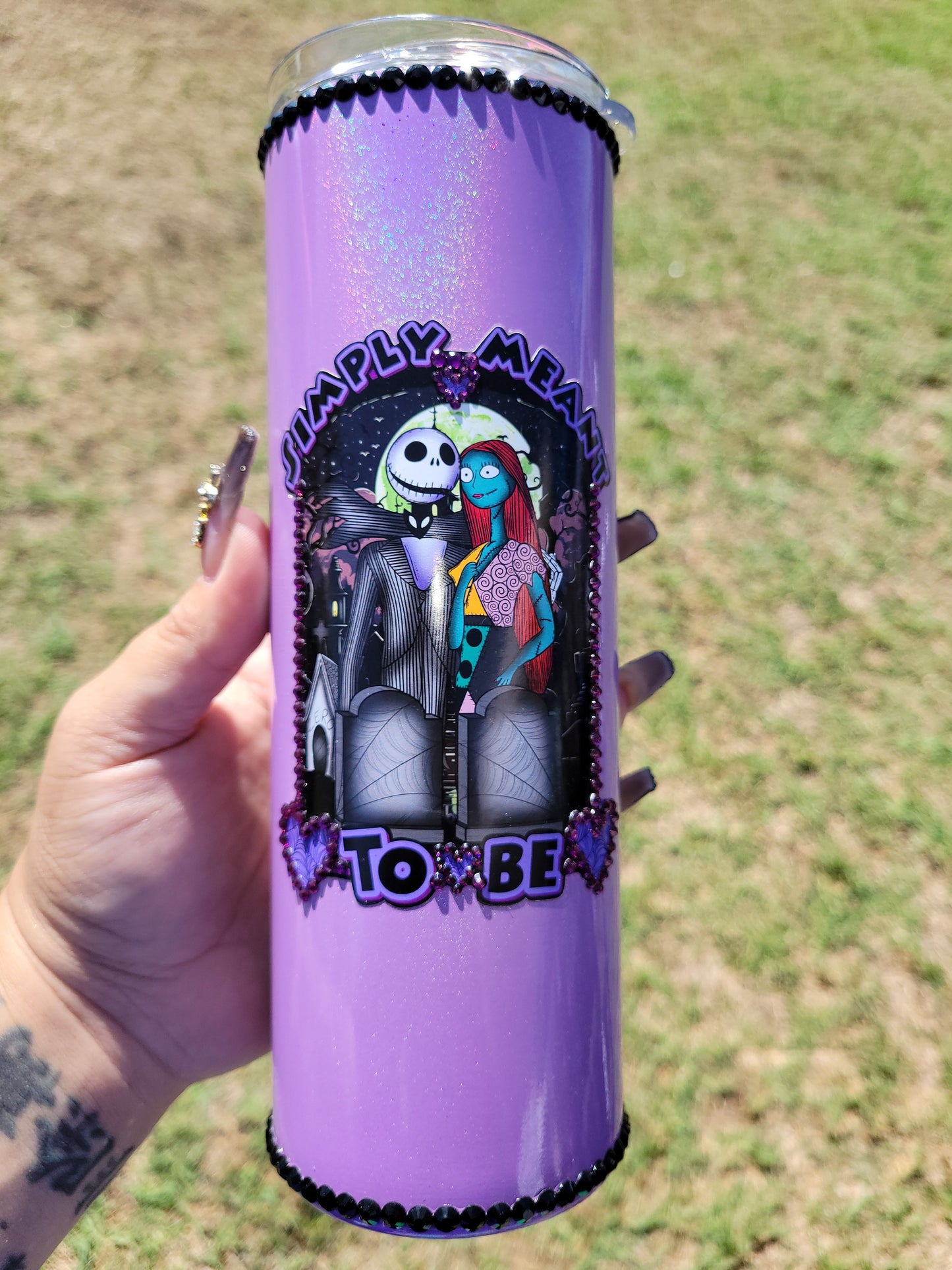 Meant To Be irradescent 20 oz tumbler