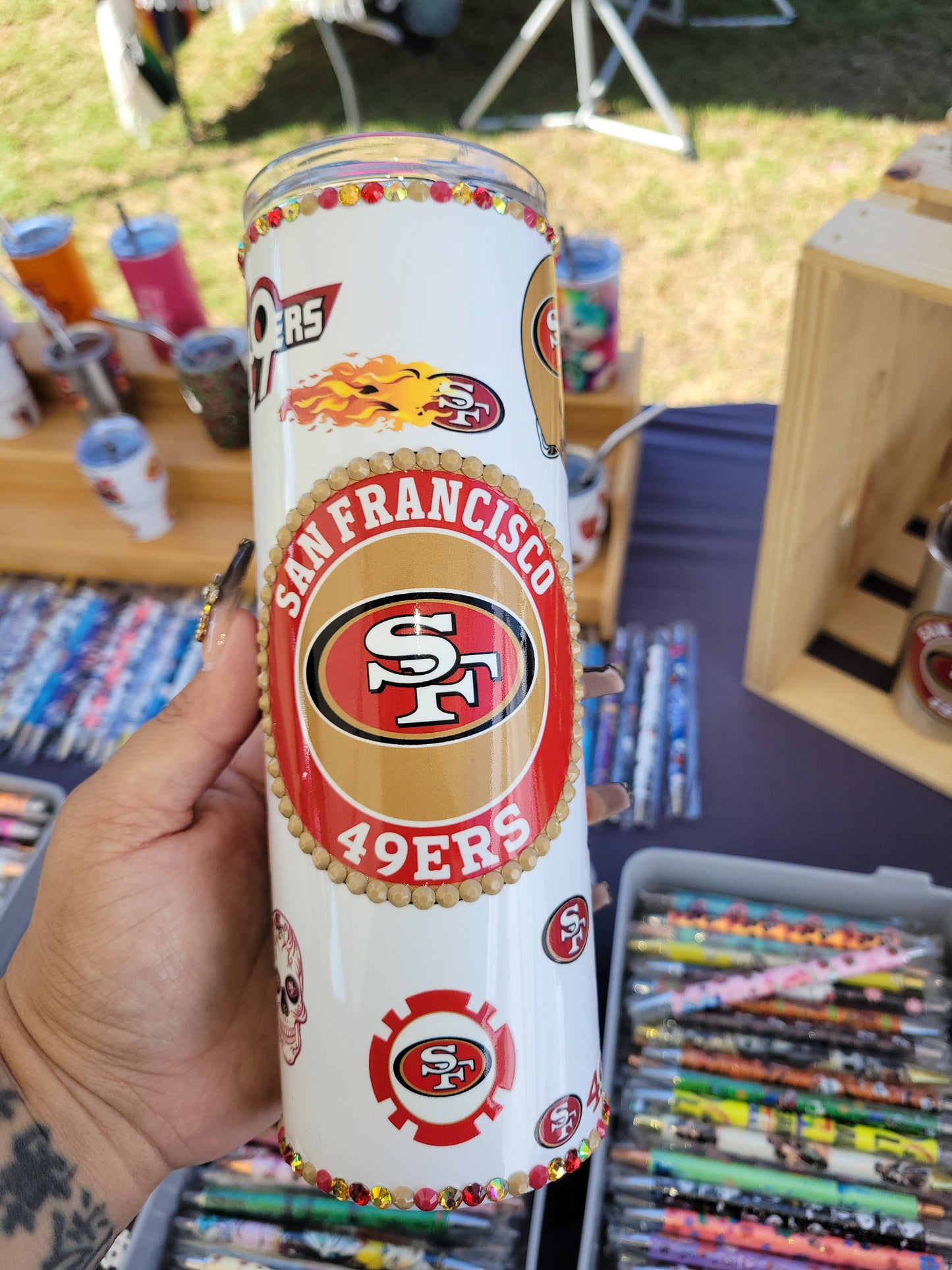 San Fran 49ers 20oz tumbler