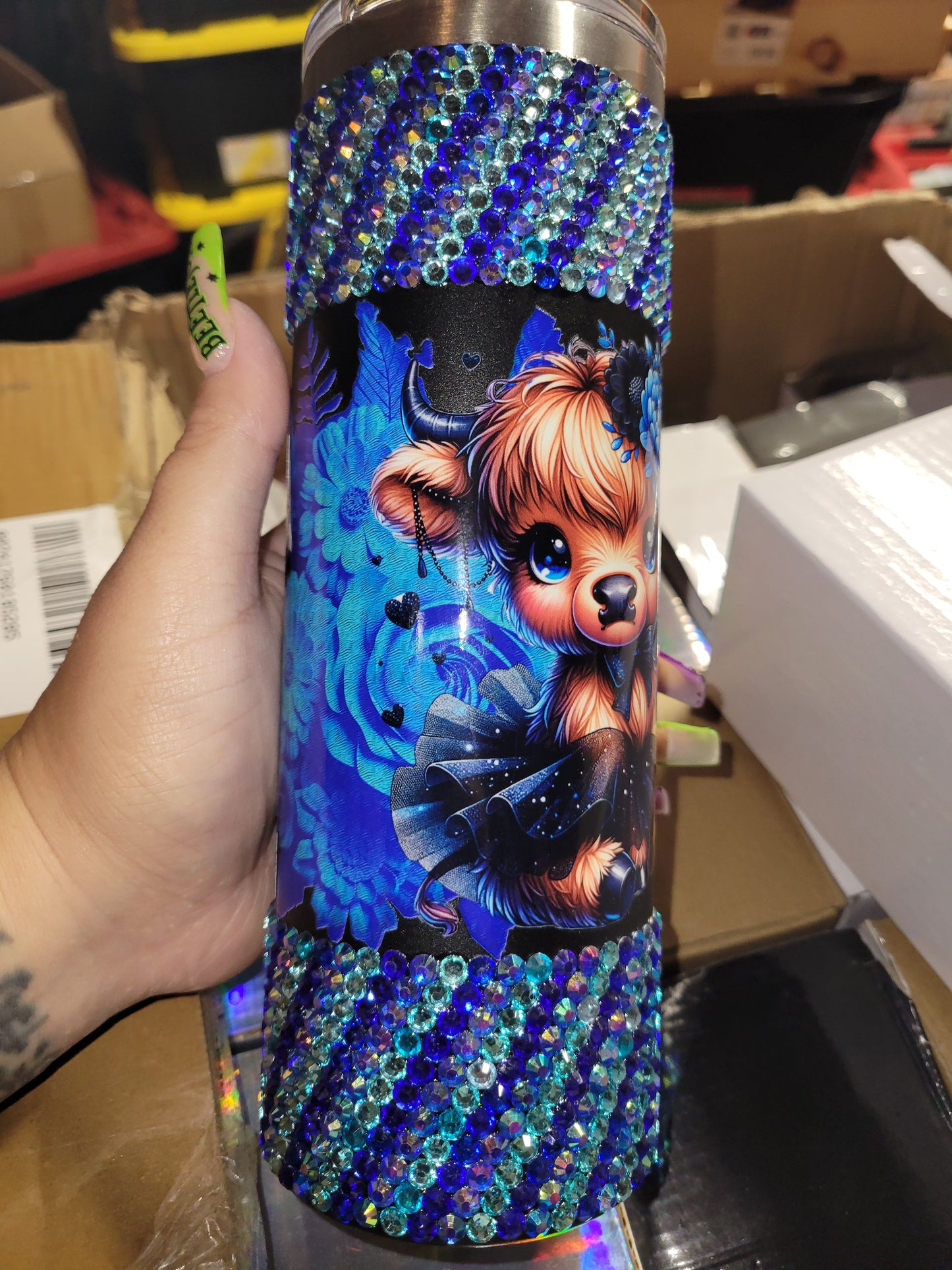 Blue Cow 20oz Tumbler