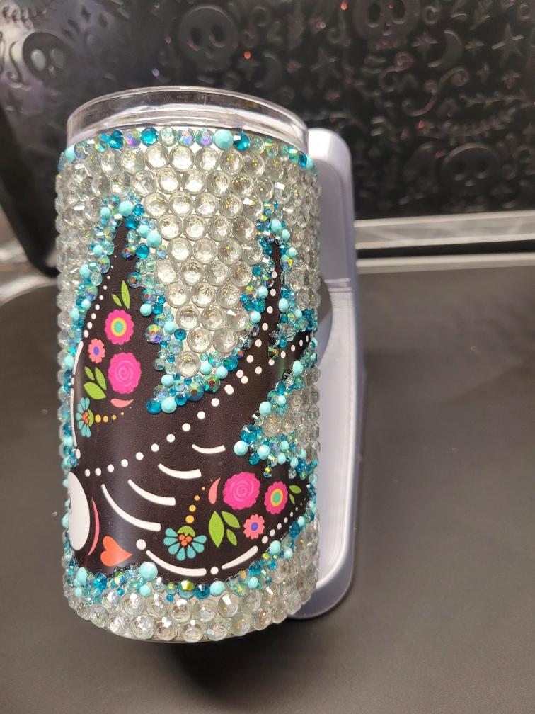 14oz Shorty Rhinestone Swallow Tumbler