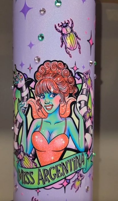 Miss Argentina shimmer