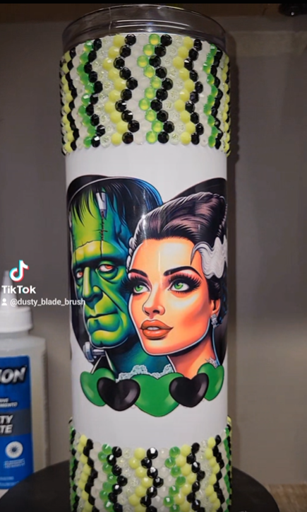 Frank and Bride tumbler
