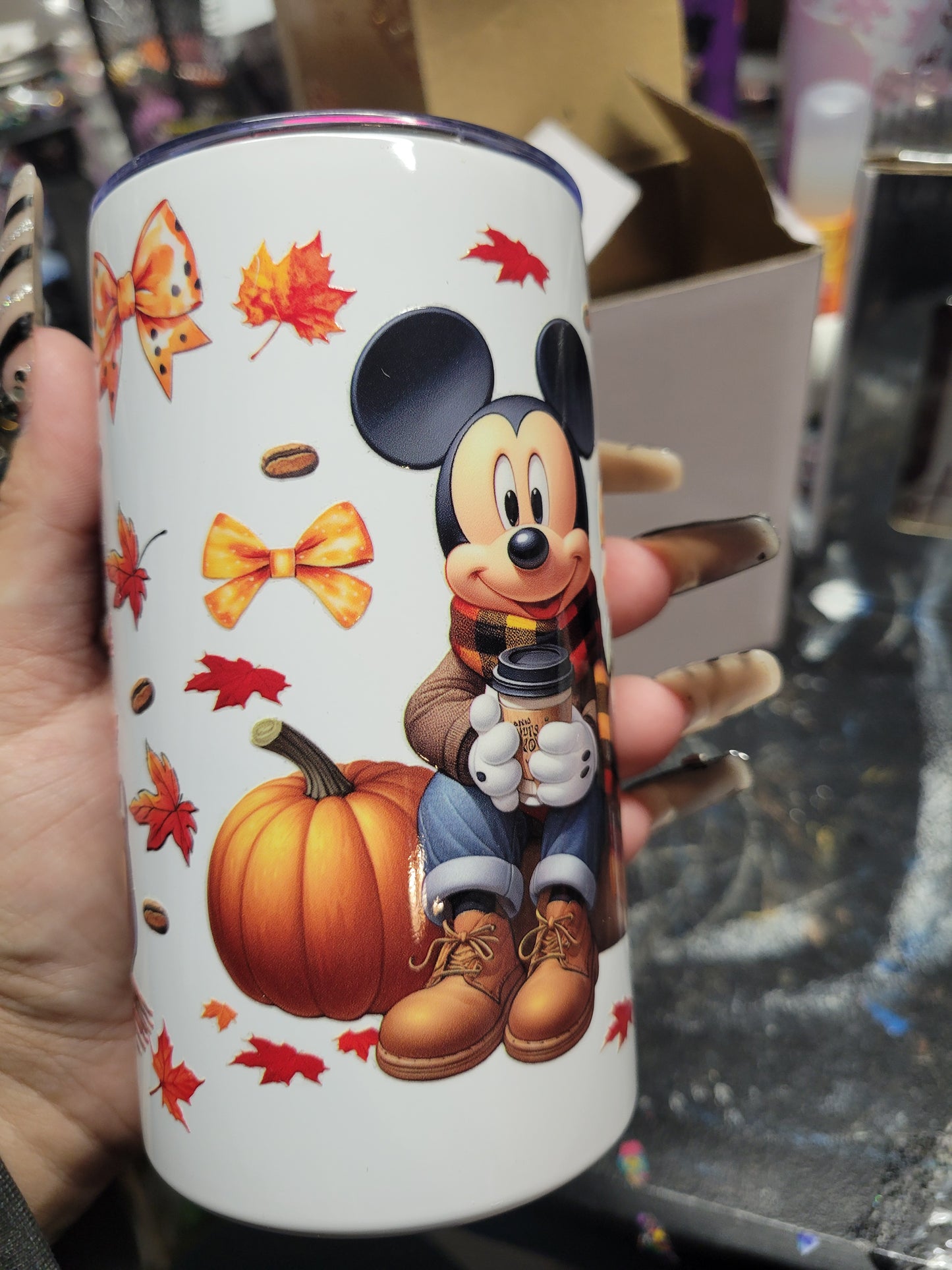 Fall Mice 14oz Tumbler