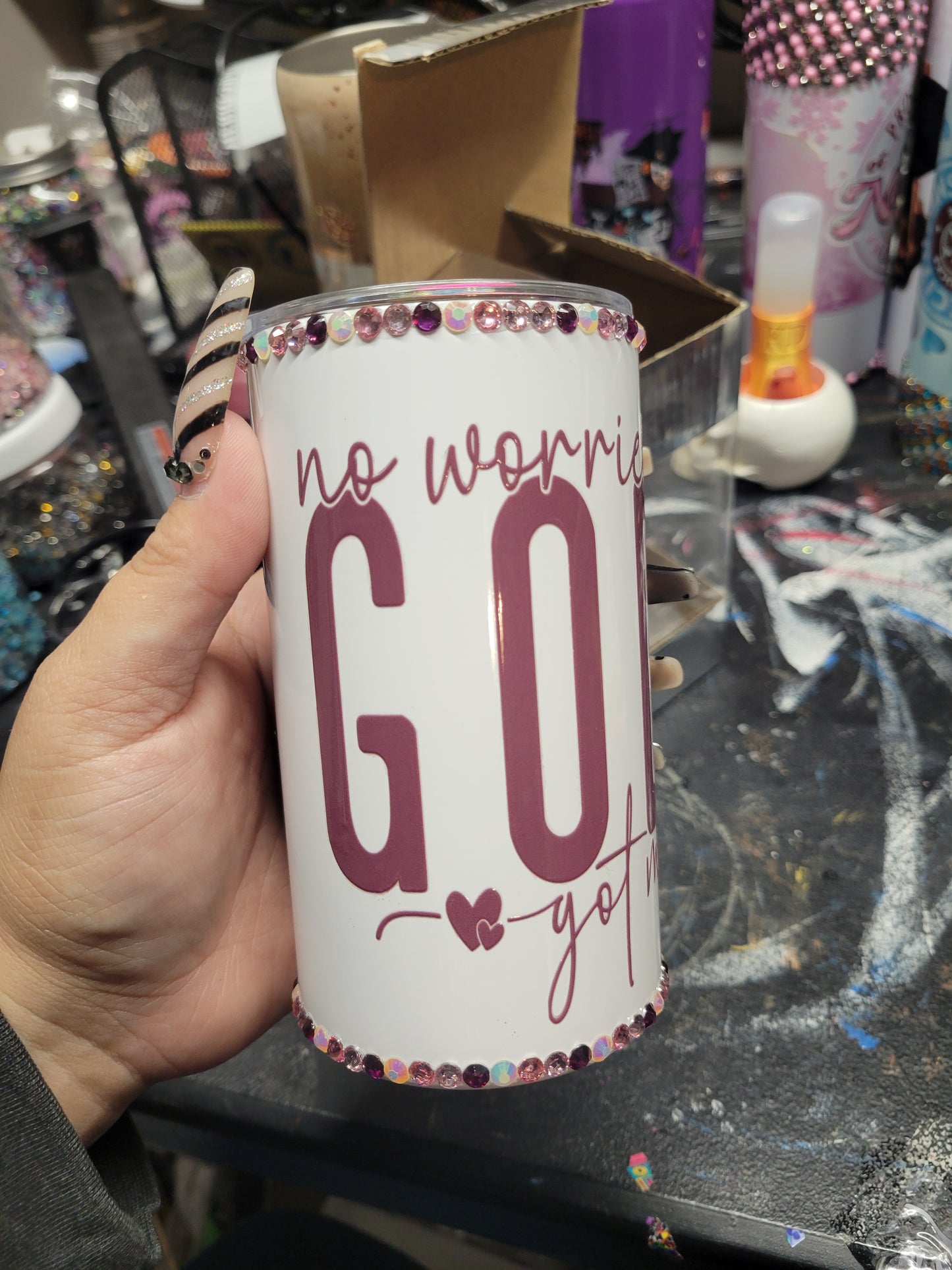 God's got me 14oz Tumbler