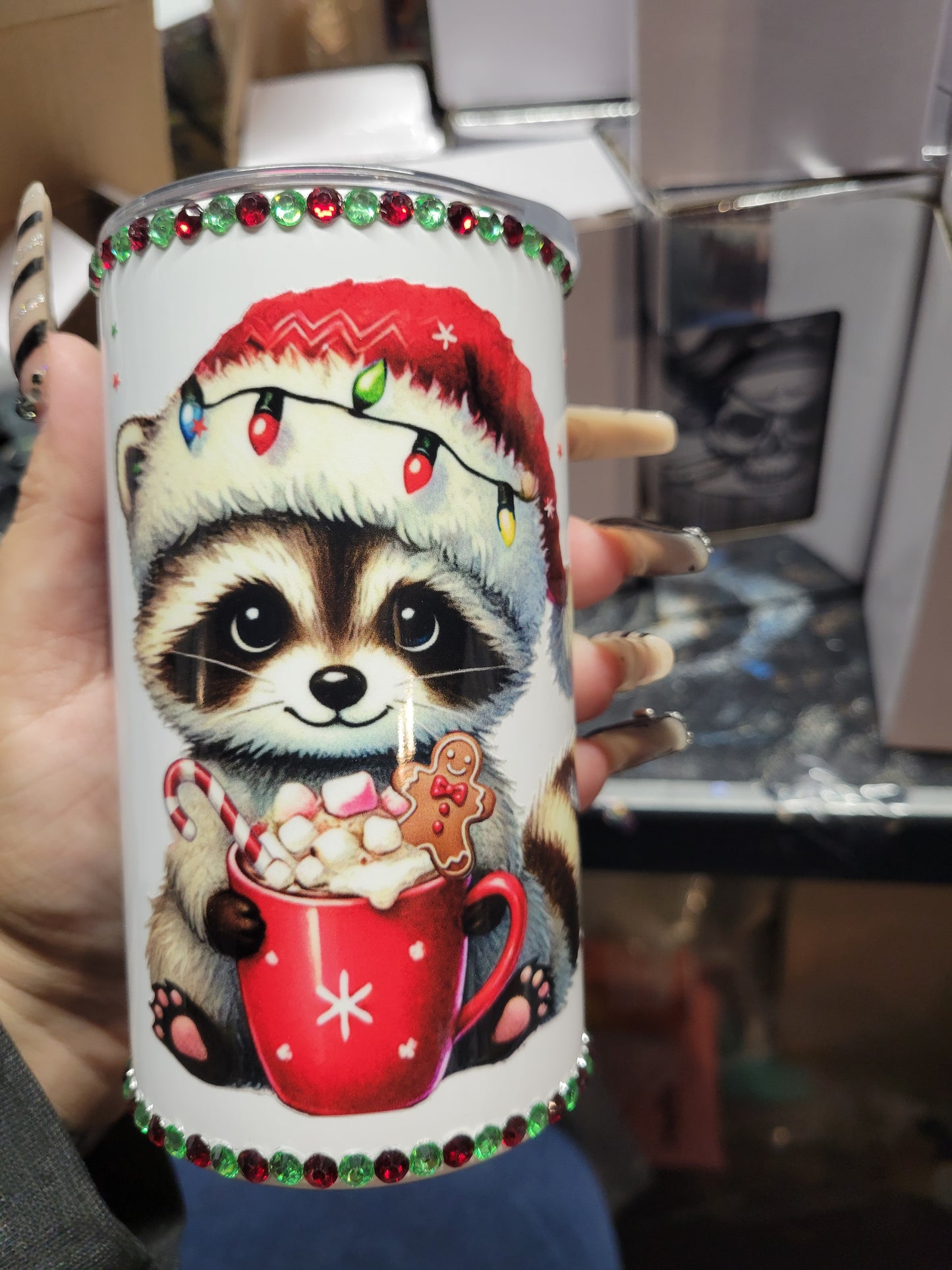 Fetal trash panda 14oz Tumbler