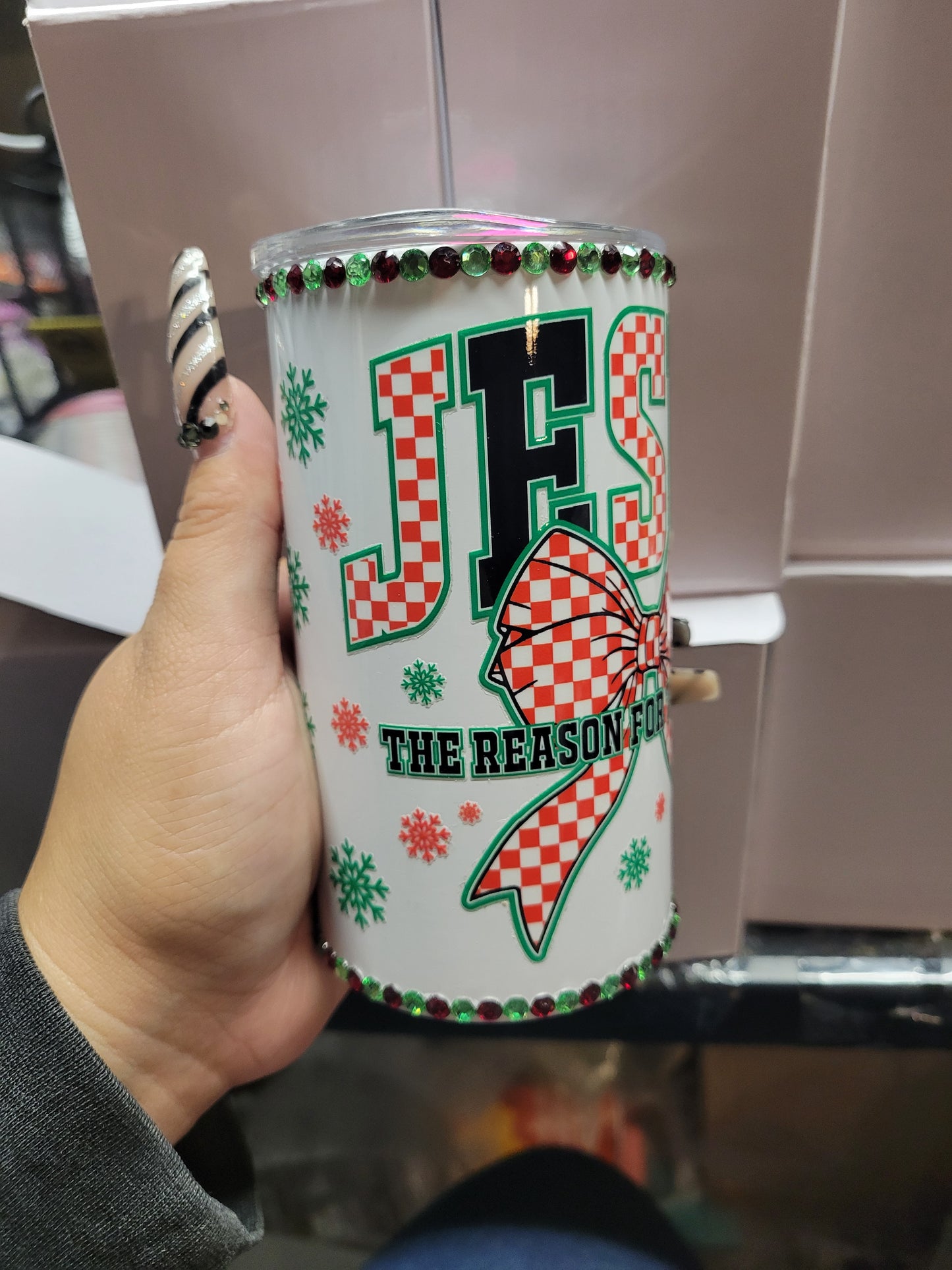 Jesus is the reason 14oz Tumbler