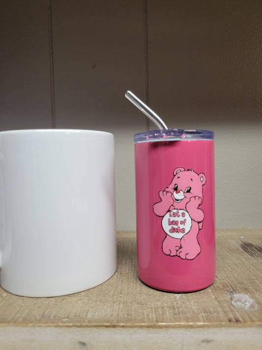 Pink swear bear skinny mini