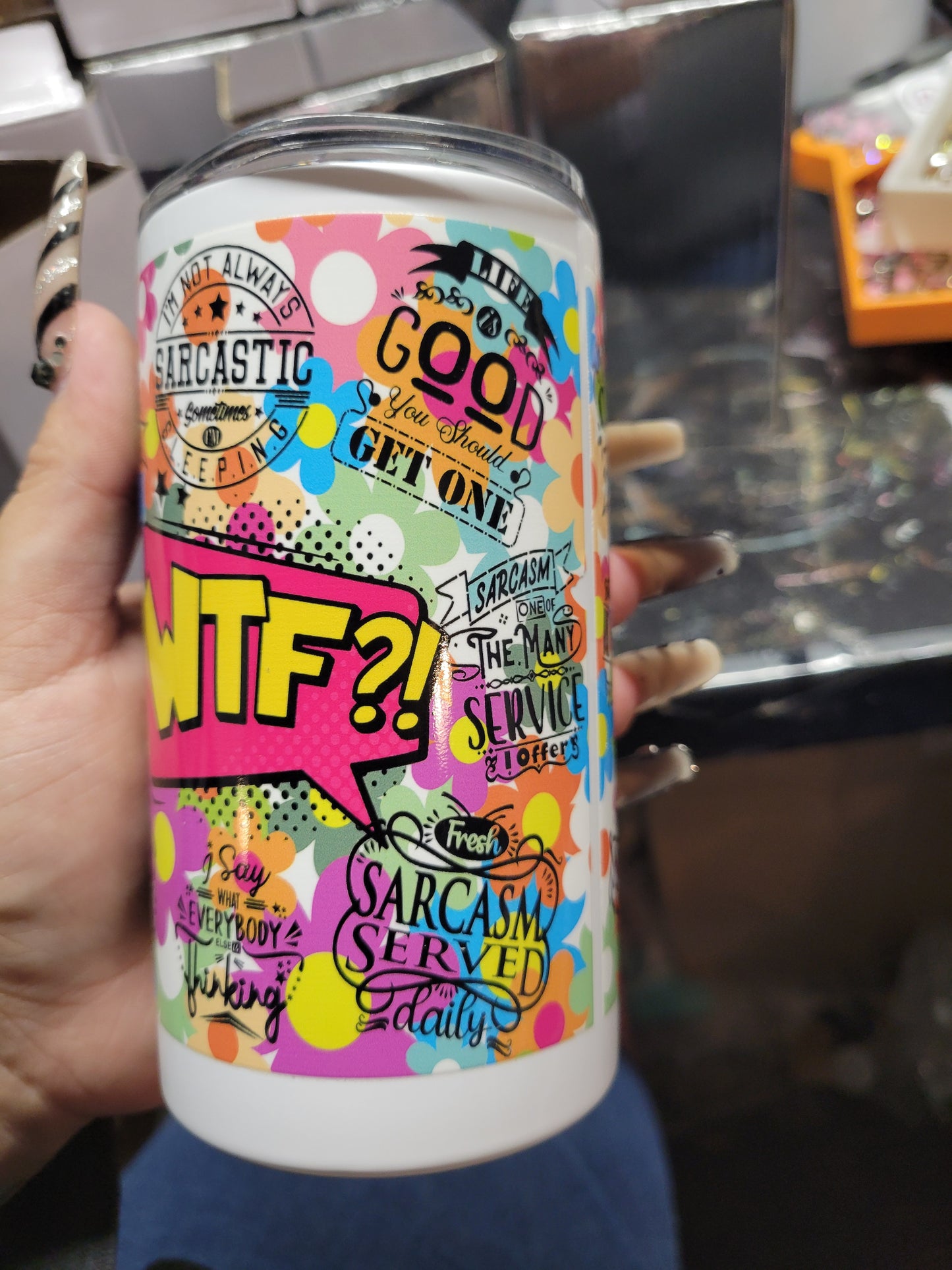 WTF 14oz Tumbler