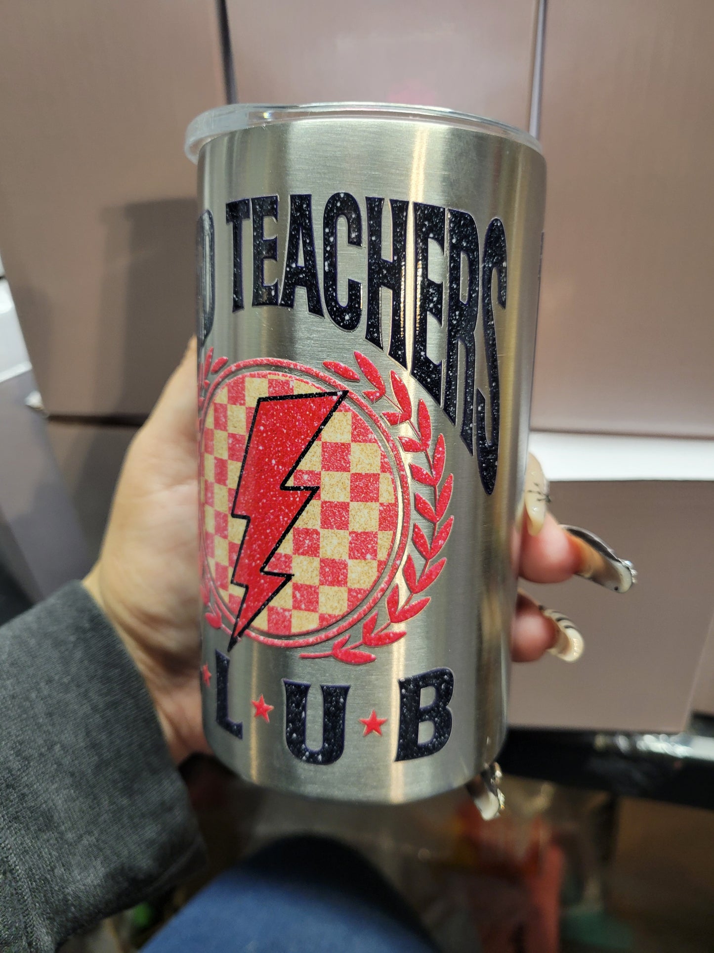 Tired teachers 14oz Tumbler